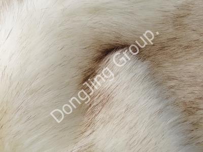 DP0914-Beyaz Boyalı Uç faux fur fabric