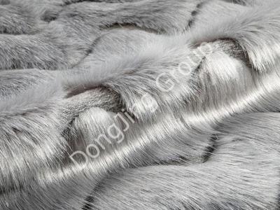 8HW0366-Kurum, dişbudak, kuruma önleyici, W-pattern faux fur fabric