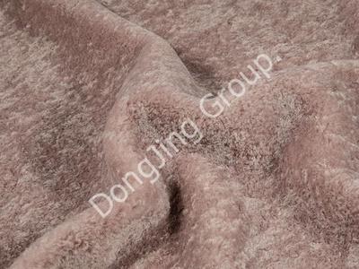 8T1532-açık pembe Eylül taklit yün kumaş faux fur fabric
