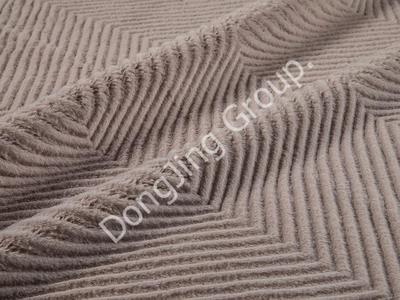 X9KT0138-pembe kabartma kumaş faux fur fabric