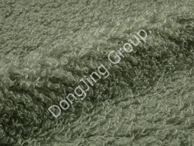 9Q0404-yeşil Tibet koyun kabartmak kumaş faux fur fabric