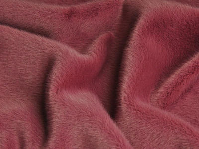 9T2996-Europe Plum Color faux fur fabric