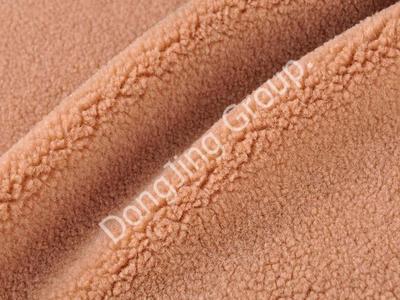 DP0665-Haki Merinos faux fur fabric