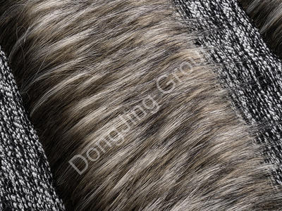 D2KW0155-İki renkli jakarlı kürk uçları faux fur fabric