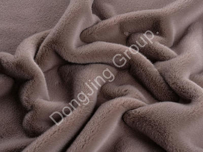 3T2758-Sığ fasulye ezmesi HLD faux fur fabric