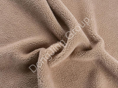 DY230162-Suni süet entegre kadife faux fur fabric